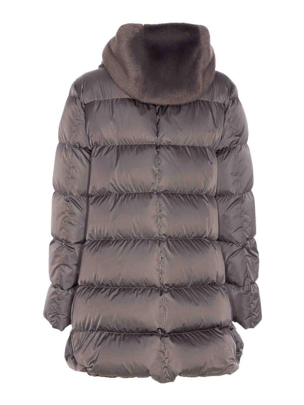 HERNO: Vestes-rembourrees online - Blouson Rembourré - Gris