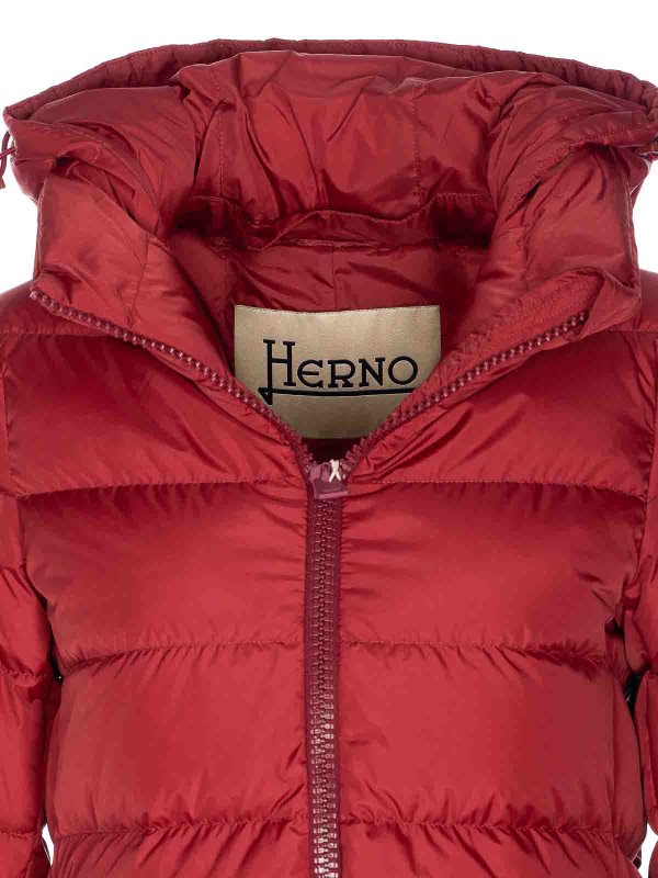 ダウンジャケット - 赤 shop online: HERNO