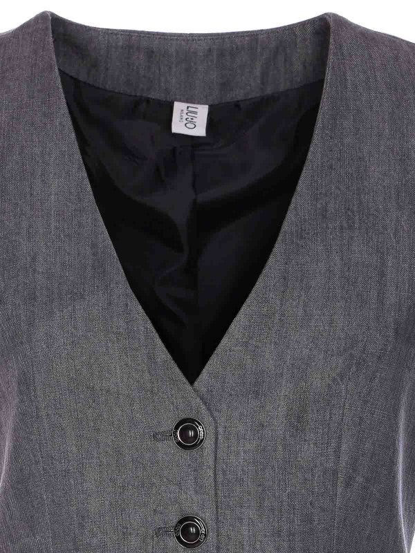 Chaleco - Gris shop online: Liu Jo