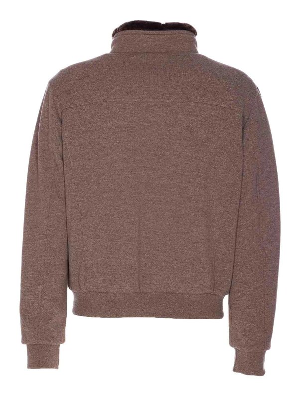 MOORER: ダウン・ハイテクジャケット online - ダウンジャケット - ブラウン