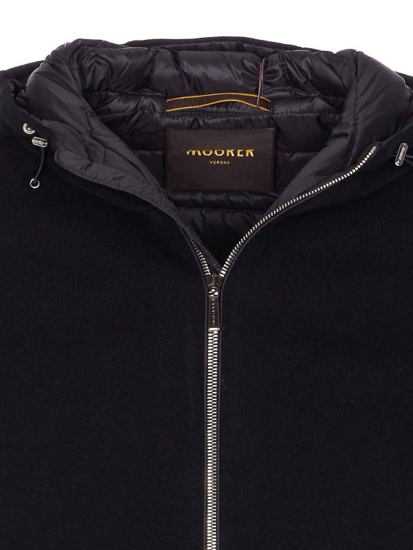 ダウンジャケット - 黒 shop online: MOORER