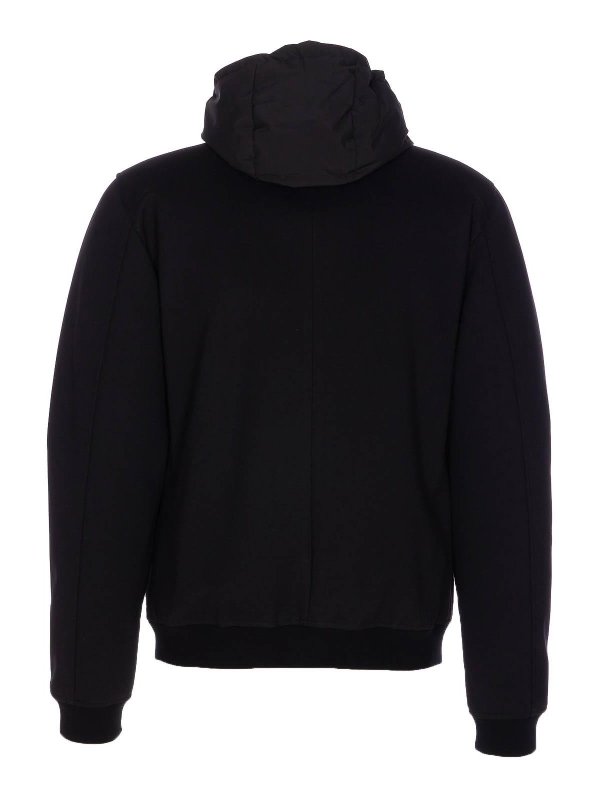 MOORER: ダウン・ハイテクジャケット online - ダウンジャケット - 黒