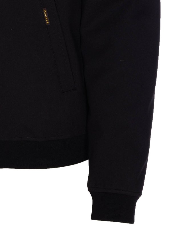 The Best Shops MOORER: ダウン・ハイテクジャケット - ダウンジャケット - 黒