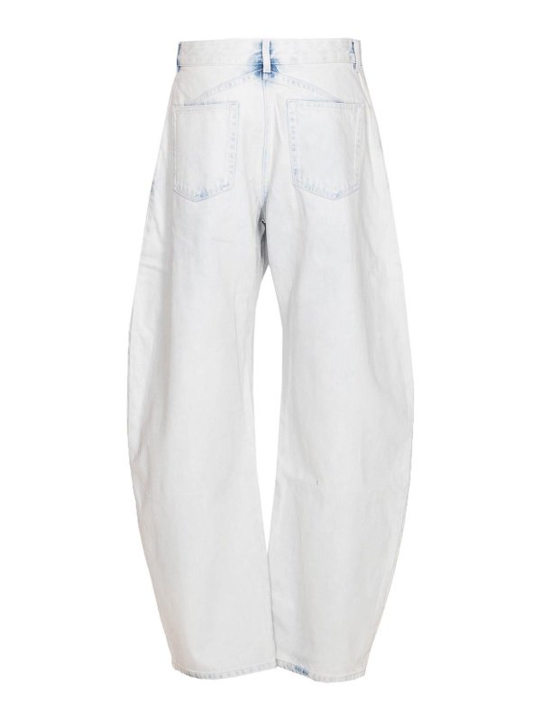 Alaïa: Jeans évasés online - Jean Bootcut - Bleu