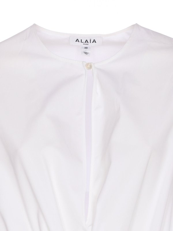 Vestido Midi - Blanco shop online: Alaïa