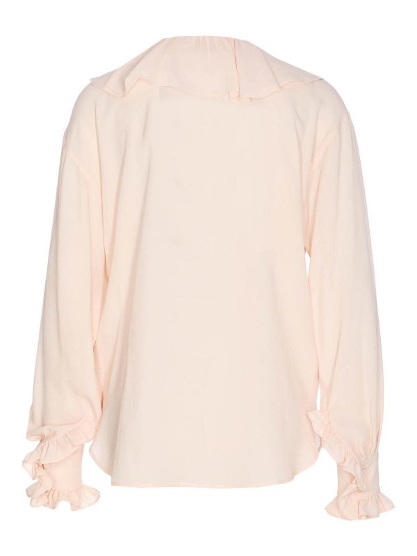ALEXANDER MCQUEEN: Blusas online - Blusa - Color Carne Y Neutral