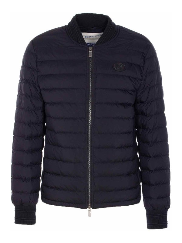 BURBERRY: casual jackets - Black Dalham Down Jacket
