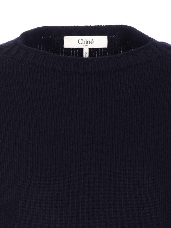Blue Sweater shop online: CHLOE