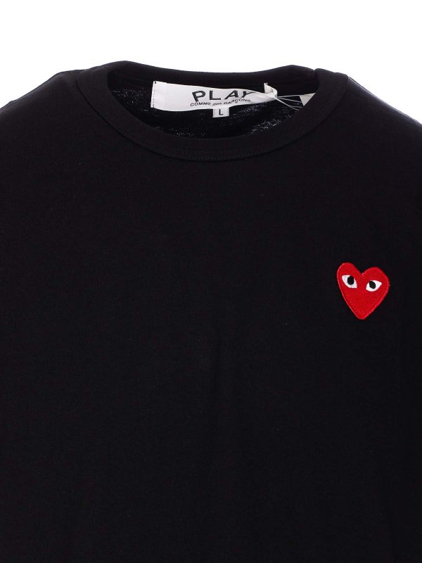T-Shirt - Schwarz Replica 
online: Comme des Garçons Play