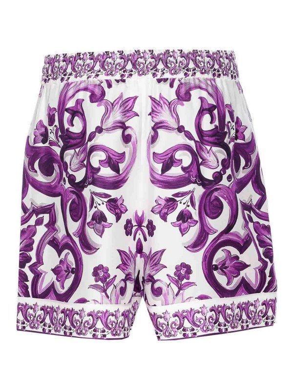 DOLCE & GABBANA: Shorts online - Short - Violet