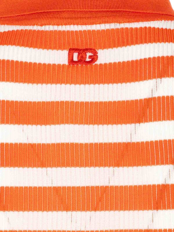 The Best Shops DOLCE & GABBANA: polo - Polo a strisce