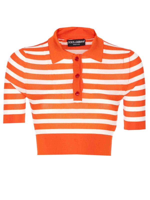 Polo a strisce shop online: DOLCE & GABBANA