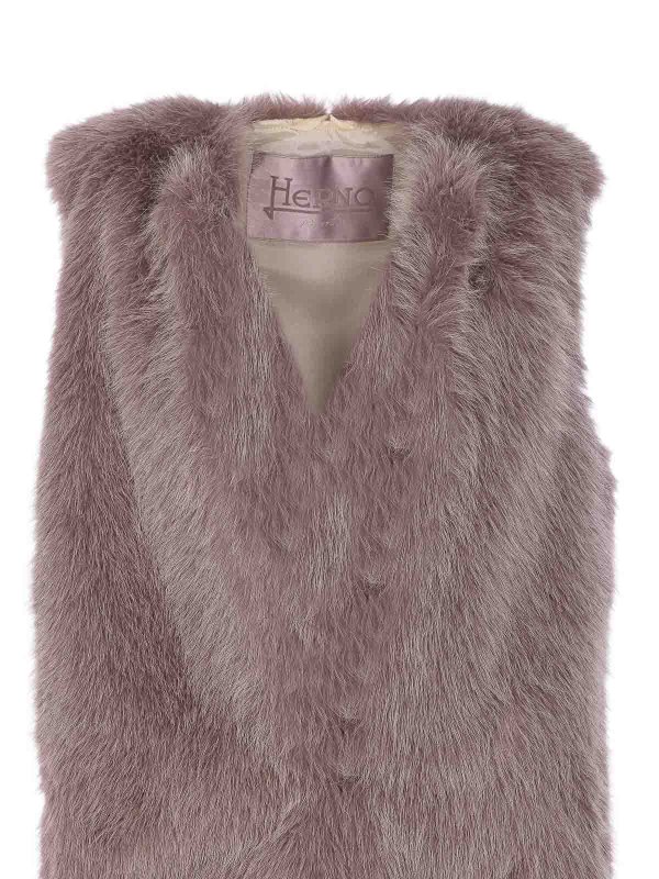 ベスト - ヌードカラー shop online: HERNO