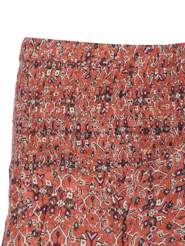 Red Brigitte Skirt shop online: Isabel Marant Etoile