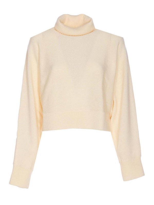 Michael Michael Kors: Suéteres con cuello pico - Suéter Cuello Redondo - Blanco