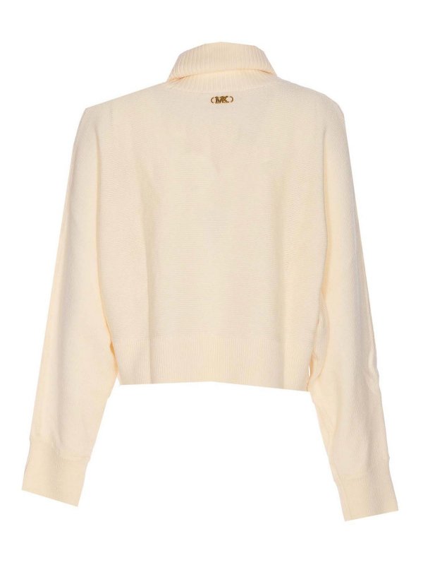 Michael Michael Kors: Suéteres con cuello pico online - Suéter Cuello Redondo - Blanco