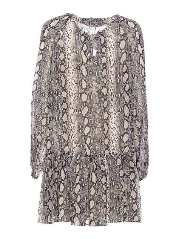 Michael Michael Kors: Knielange Kleider online - Knielanges Kleid - Bunt