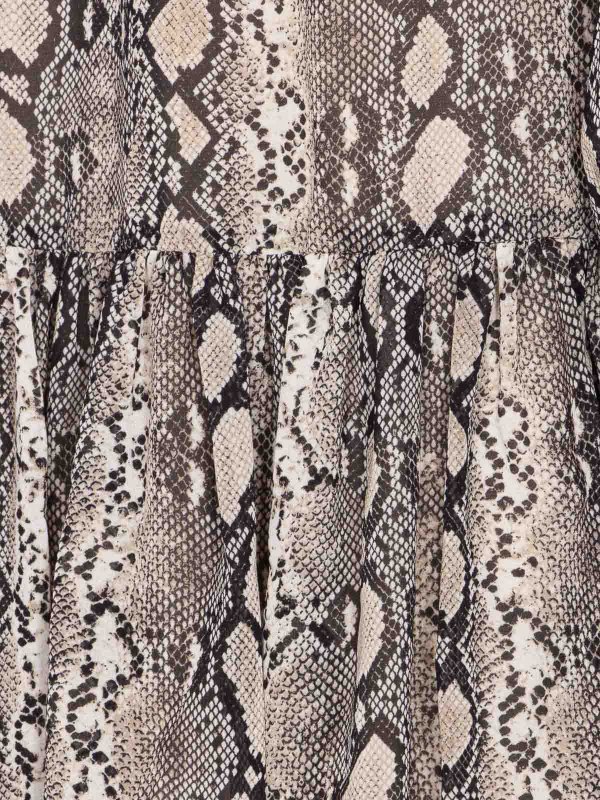 The Best Shops Michael Michael Kors: Knielange Kleider - Knielanges Kleid - Bunt