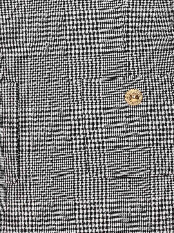 The Best Shops Self Portrait: knee length dresses - Black And White Sleeveless Dress