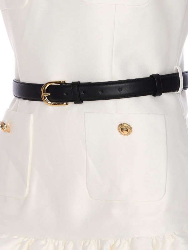 The Best Shops Self Portrait: short dresses - White Taffeta Mini Dress