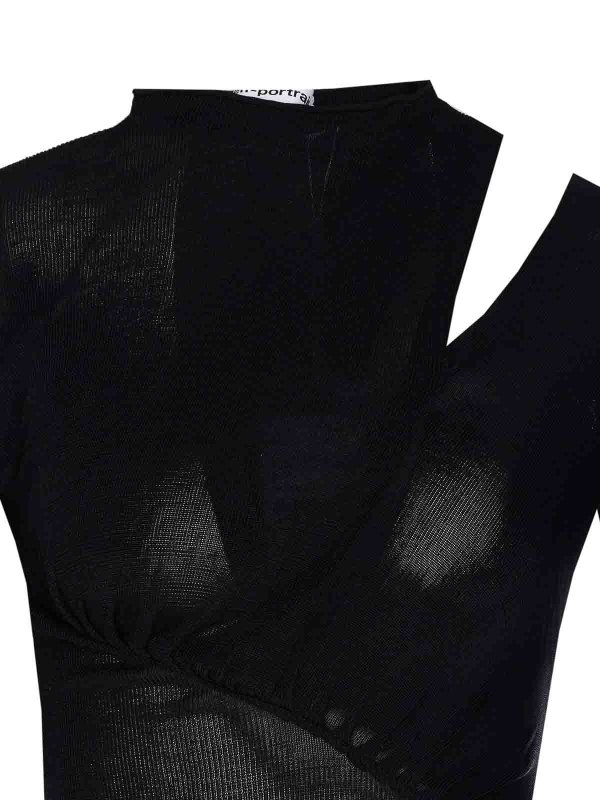 Top - Schwarz shop online: Self Portrait