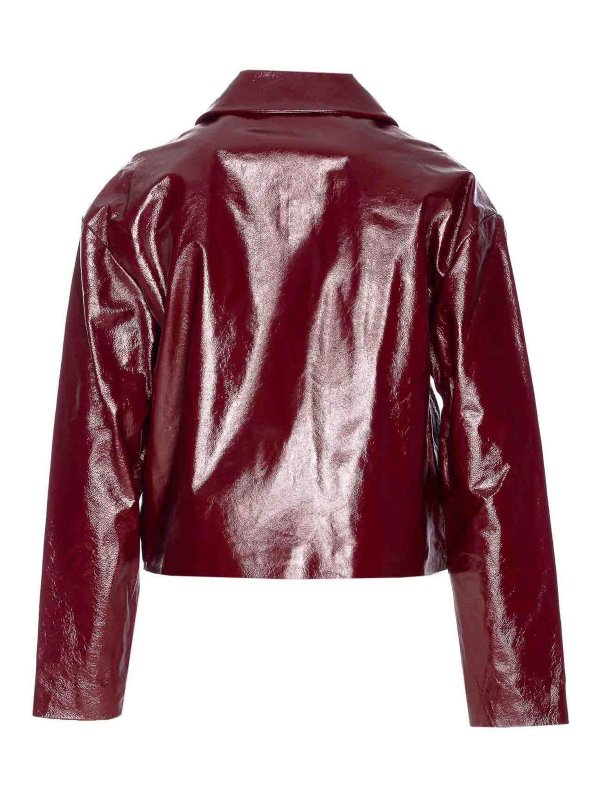 Self Portrait: leather jacket online - Leather Jacket