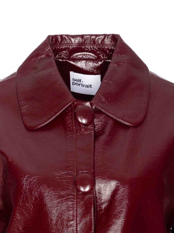 Leather Jacket shop online: Self Portrait