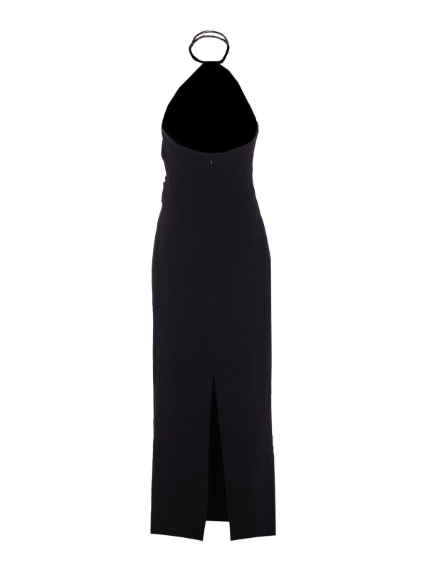 SOLACE LONDON: maxi dresses online - Black Riva Maxi Dress