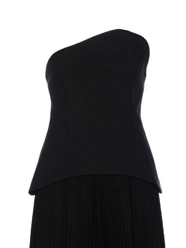 Black Britt Maxi Dress shop online: SOLACE LONDON