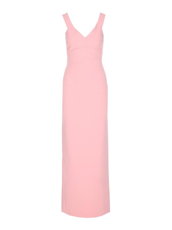 SOLACE LONDON: Maxi robe - Maxi Robe - Couleur Chair