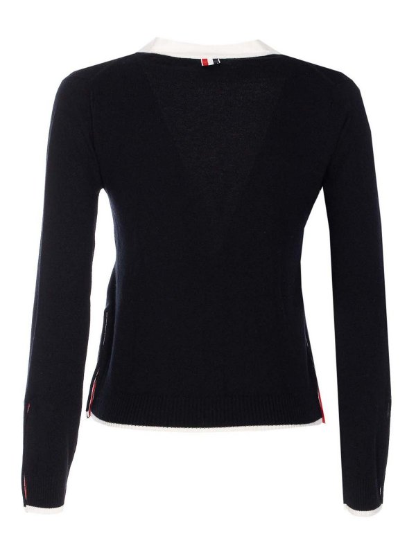 THOM BROWNE: カーディガン online - カーディガン - 黒