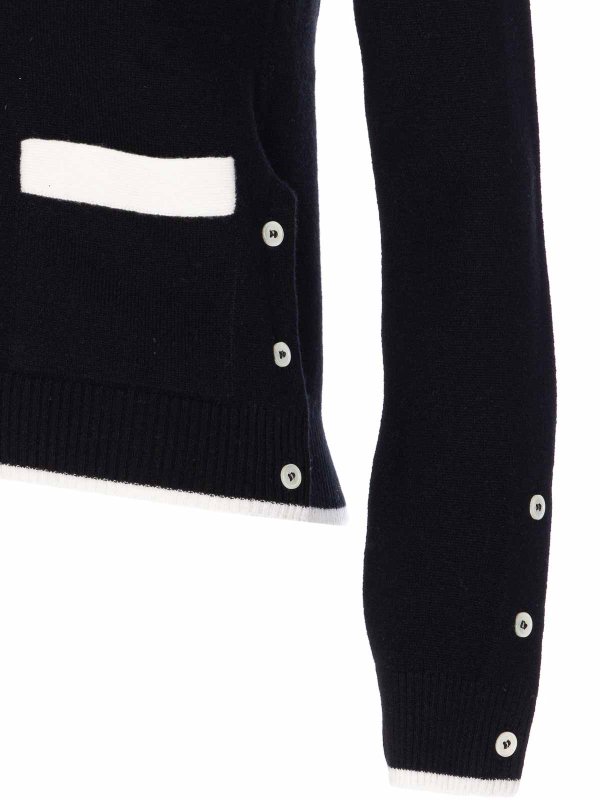 The Best Shops THOM BROWNE: カーディガン - カーディガン - 黒