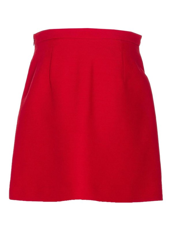 VALENTINO GARAVANI: Faldas media pierna y semilargas online - Falda Semilarga - Rojo