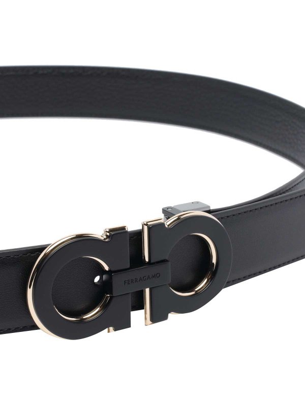 FERRAGAMO: Gürtel online - Gürtel - Schwarz