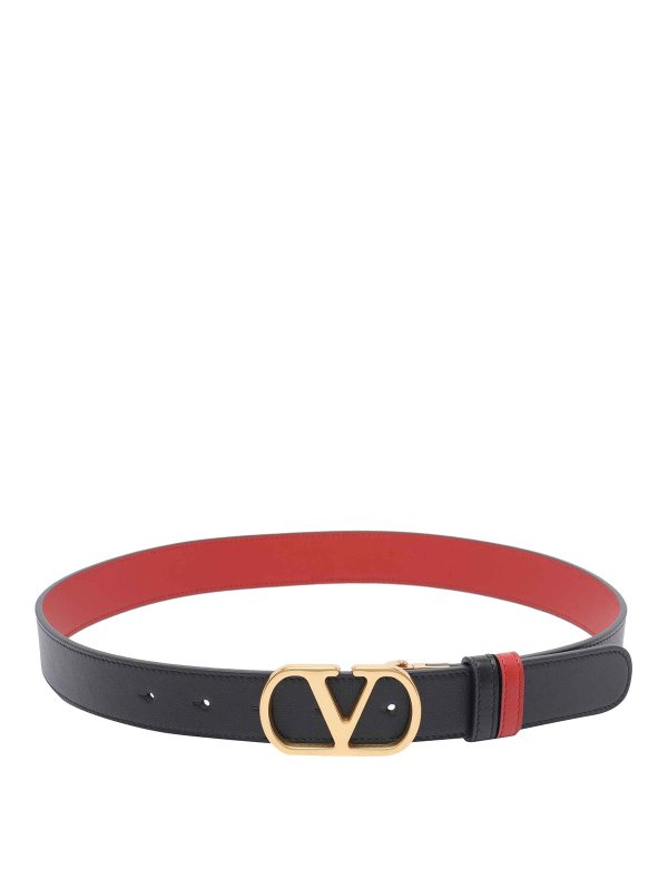 VALENTINO GARAVANI: belts - Reversible Vlogo Signature Belt