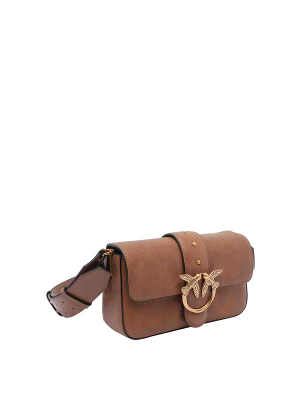 Pinko: shoulder bags online - Mini Love Slouchy Shoulder Bag