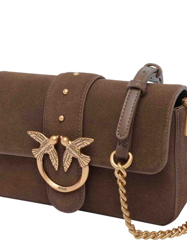 ショルダーバッグ - ブラウン shop online: Pinko