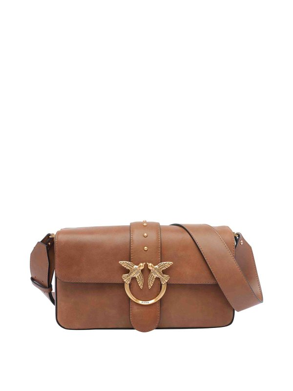 Pinko: ショルダーバッグ - ショルダーバッグ - ブラウン
