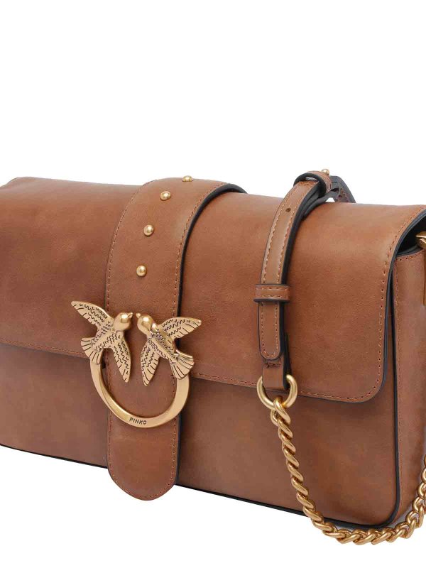 ショルダーバッグ - ブラウン shop online: Pinko