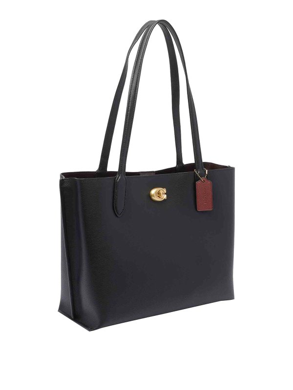 COACH: totes bags online - Black Willow Tote Bag