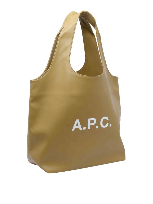 A.P.C.: totes bags online - Olive Ninon Tote Bag