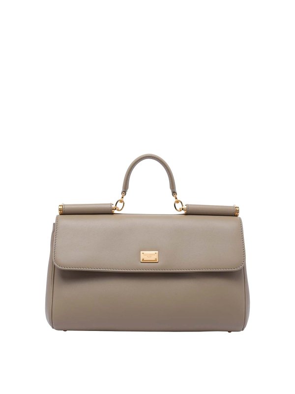 DOLCE & GABBANA: Handtaschen - Shopper - Beige