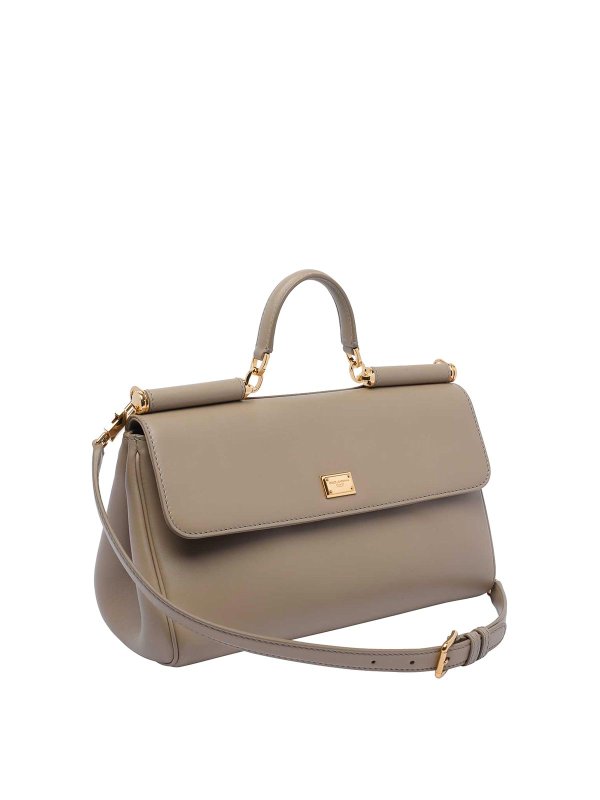 DOLCE & GABBANA: Handtaschen online - Shopper - Beige