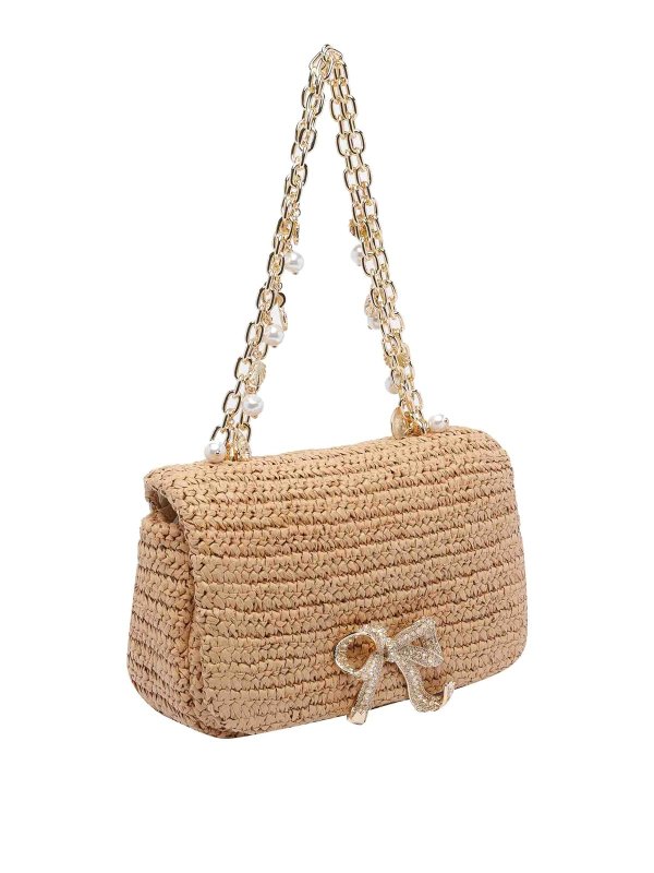 Self Portrait: Schultertaschen online - Schultertasche - Beige