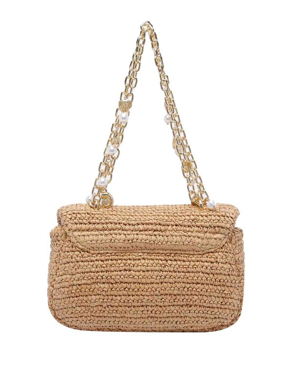 The Best Shops Self Portrait: Schultertaschen - Schultertasche - Beige