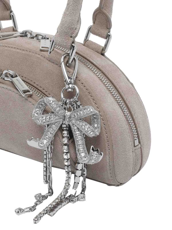 Sac Porté Épaule - Gris shop online: Self Portrait