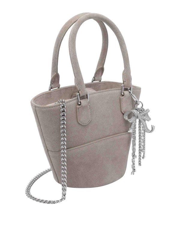 Self Portrait: totes bags online - Charm Tote Bag