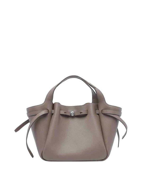 TORY BURCH: Sacs à main - Sac Cabas - Marron