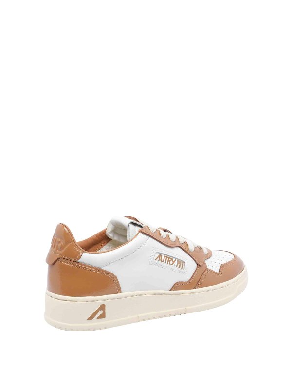 The Best Shops AUTRY: trainers - Brown Medalist Low Sneakers