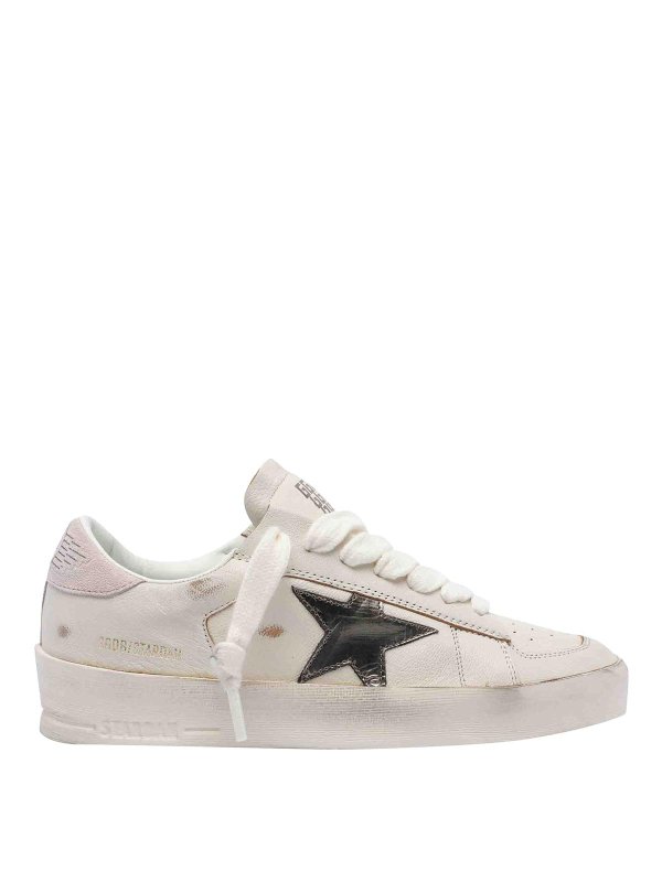 GOLDEN GOOSE: Chaussures de sport - Baskets - Blanc